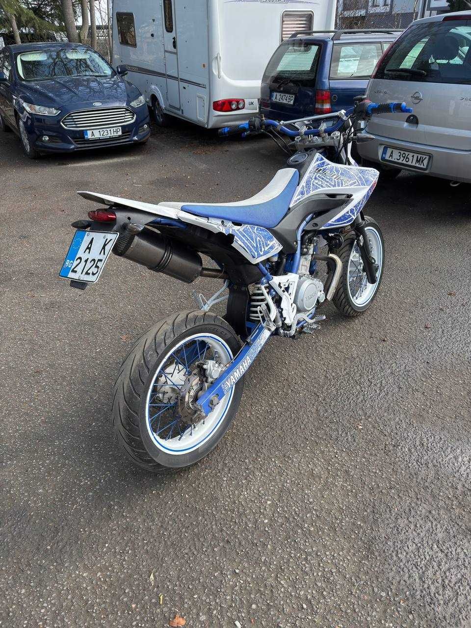 yamaha wr 125 x с 180сс бутало malossi. A1 категория
