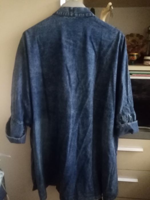 Дамско дънково яке