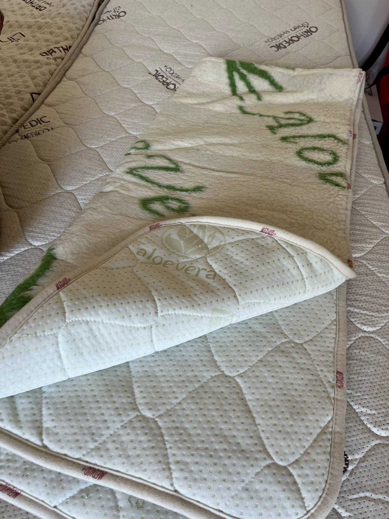 2 бр.ортопедични матраци Medico Plus Linen,възглавници,завивка,протект