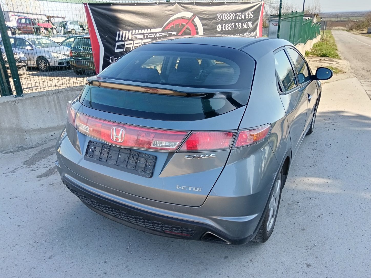 Хонда Сивик 8  2.2 цдти 140 к.с. / Honda Civic 8 2.2 cdti НА ЧАСТИ