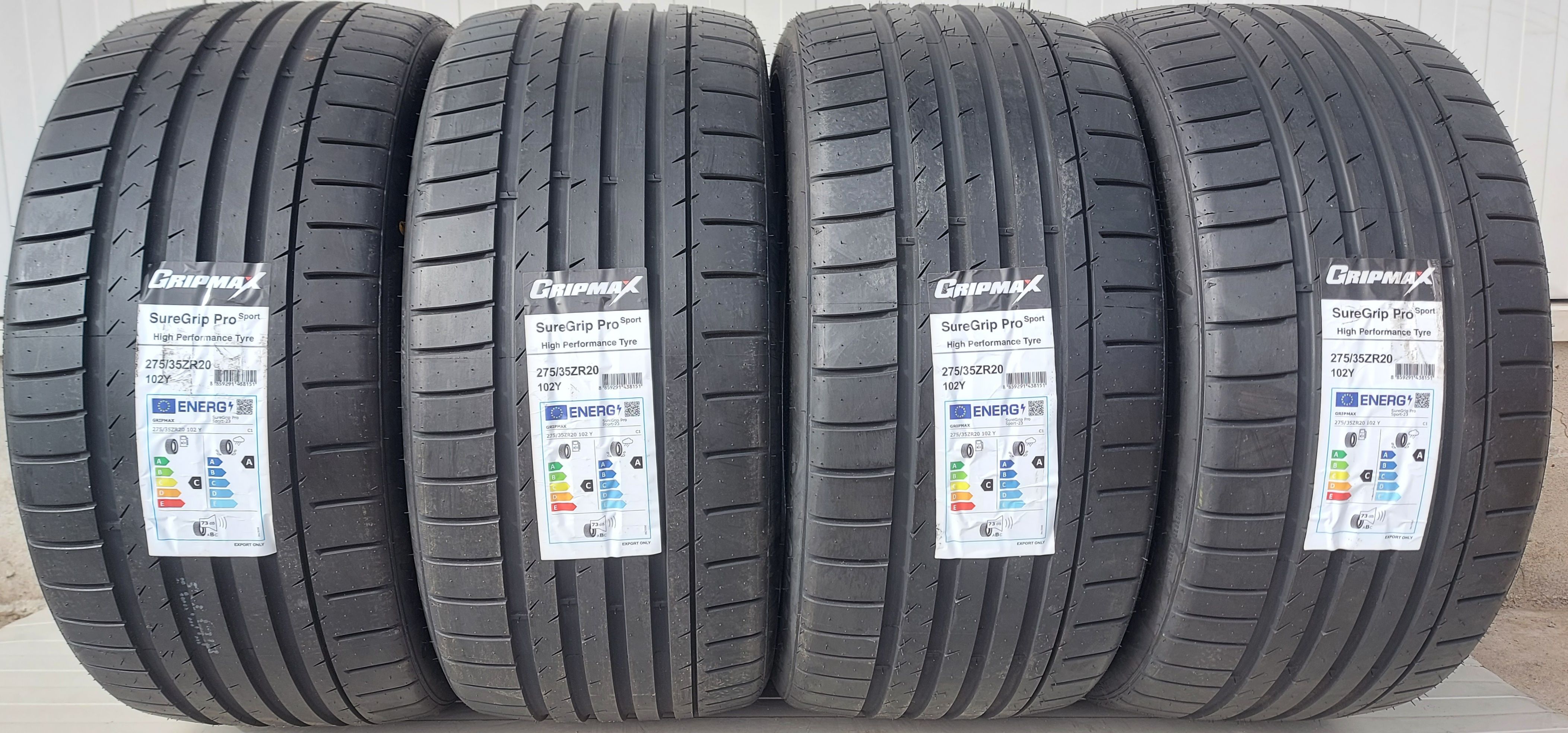 275/35 R20, 102Y, GRIPMAX SureGrip ProSport , Anvelope de vara