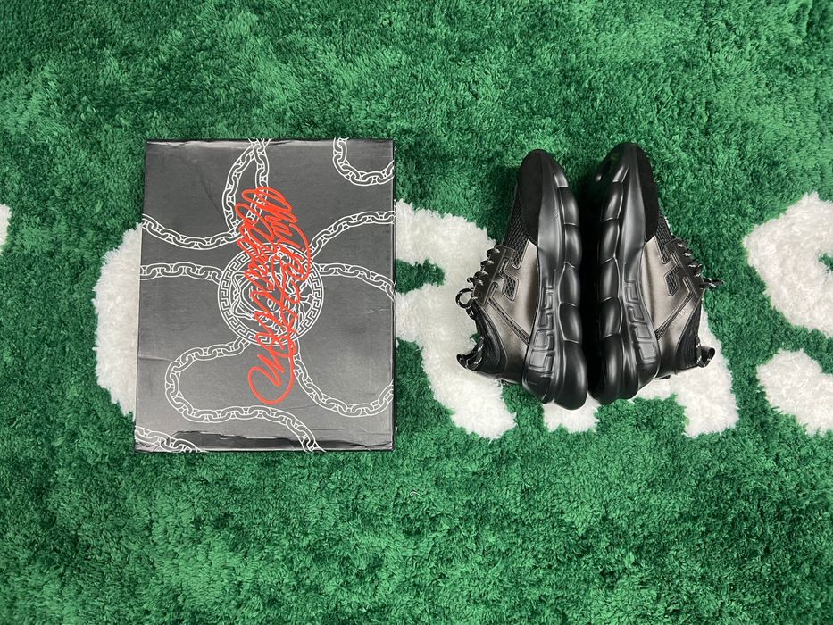 Versace Chain Reaction Black - size 43 noi cu cutie