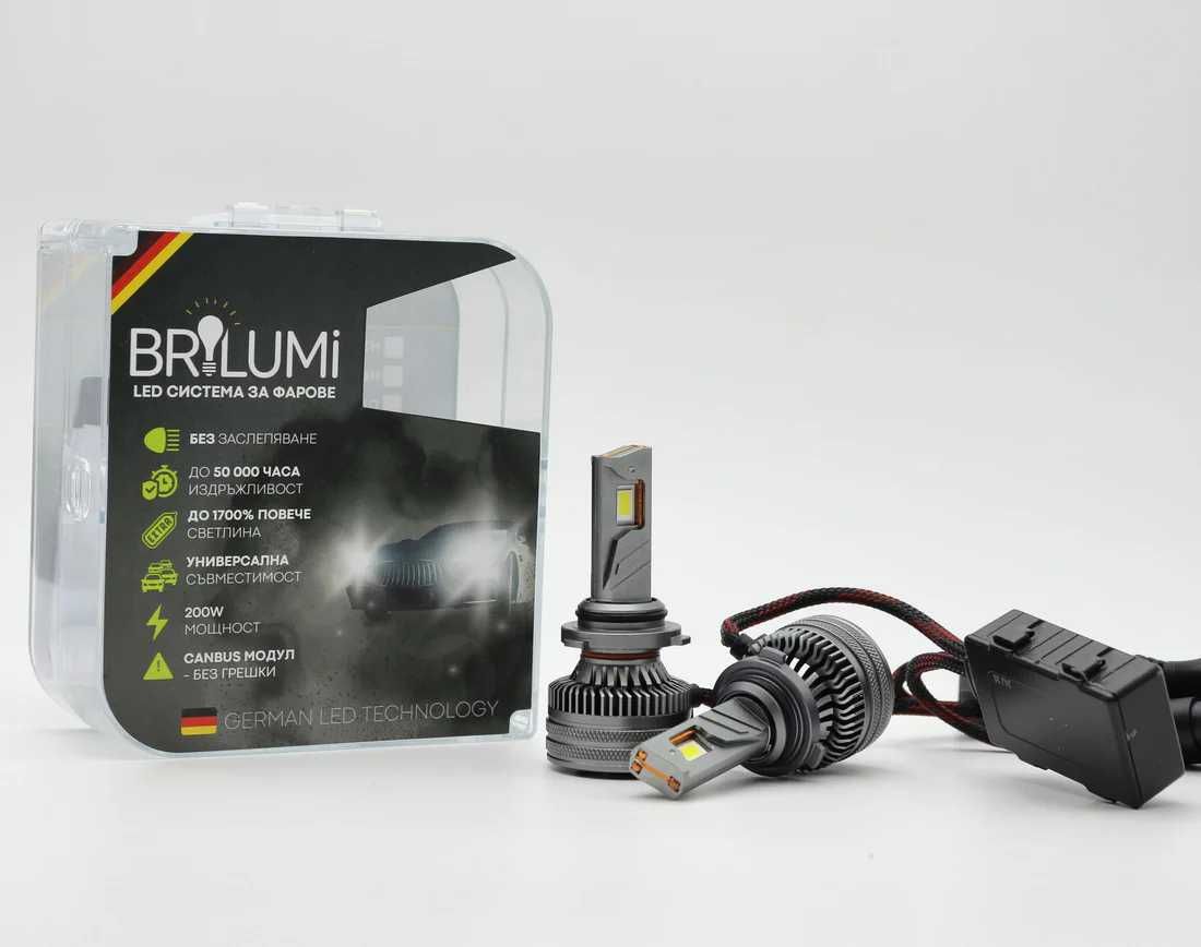 LED крушки HB4 BRILUMI Zenith 200W CANBUS 6000K
