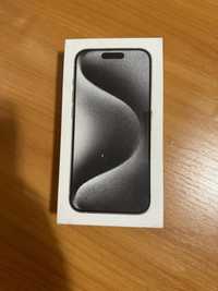 iPhone 15 pro white titanium 128 GB