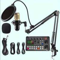 Kit Echipament Podcasting Cu Stand Microfon