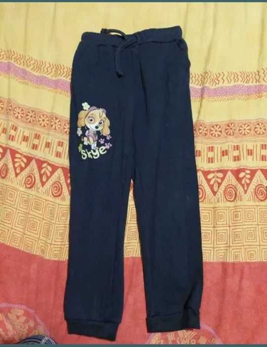 Set pantaloni sport elegant fetite 6/8 ani