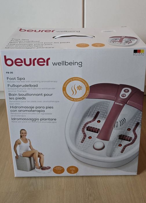 Beurer FB 35 Cadita de masaj cu magneti, pedichiura