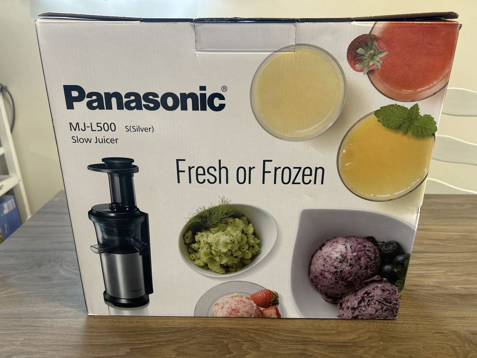 Panasonic MJ-L500SXE Сокоизстисквачка за плодове и зеленчуци