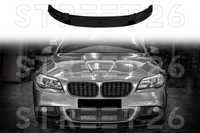 Prelungire Lip Bara Fata BMW Seria 5 F10 F11 (2010-2017) Negru Lucios
