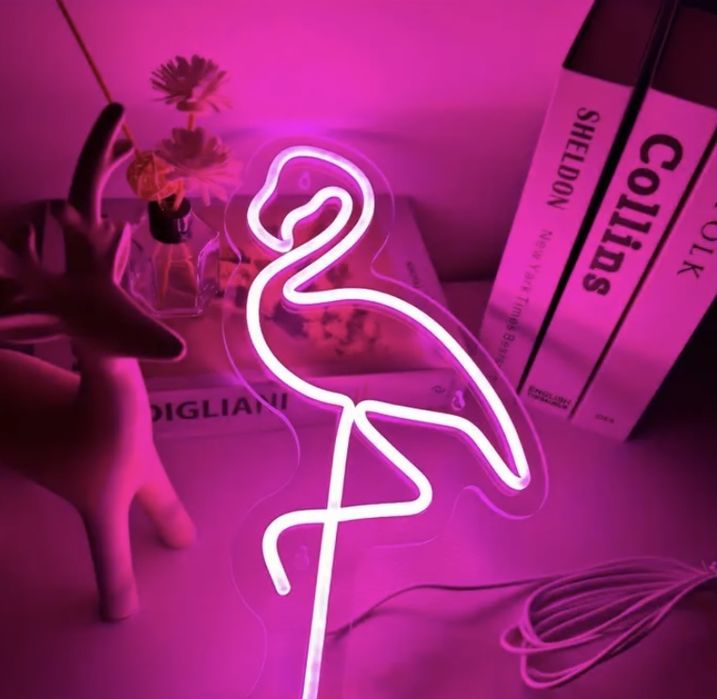 Flamingo decorativ LED