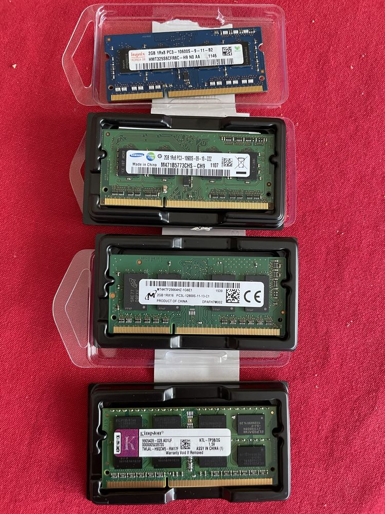 Памет за компютър/лаптоп  RAM DDR2, DDR3