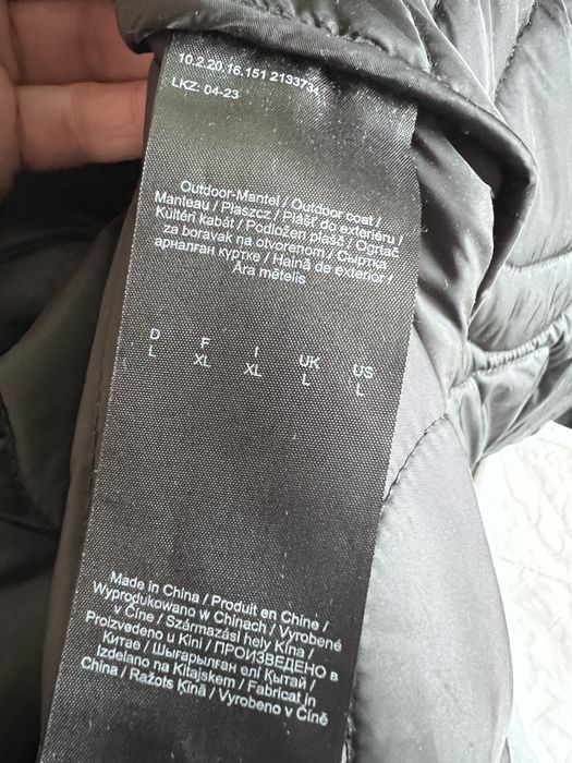 Черно дамско шушляково дълго яке с качулка sOliver black Label