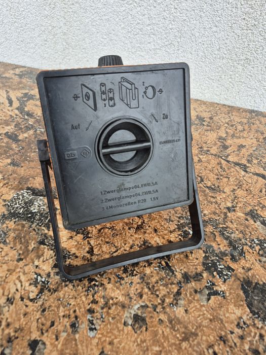 Vand lanterna ,model 6volti (4x1.5v R20),made Germania Comunista (DDR)