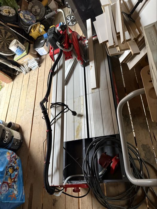 Rubi DC 250 1200 Python машина за рязане на плочки ,
