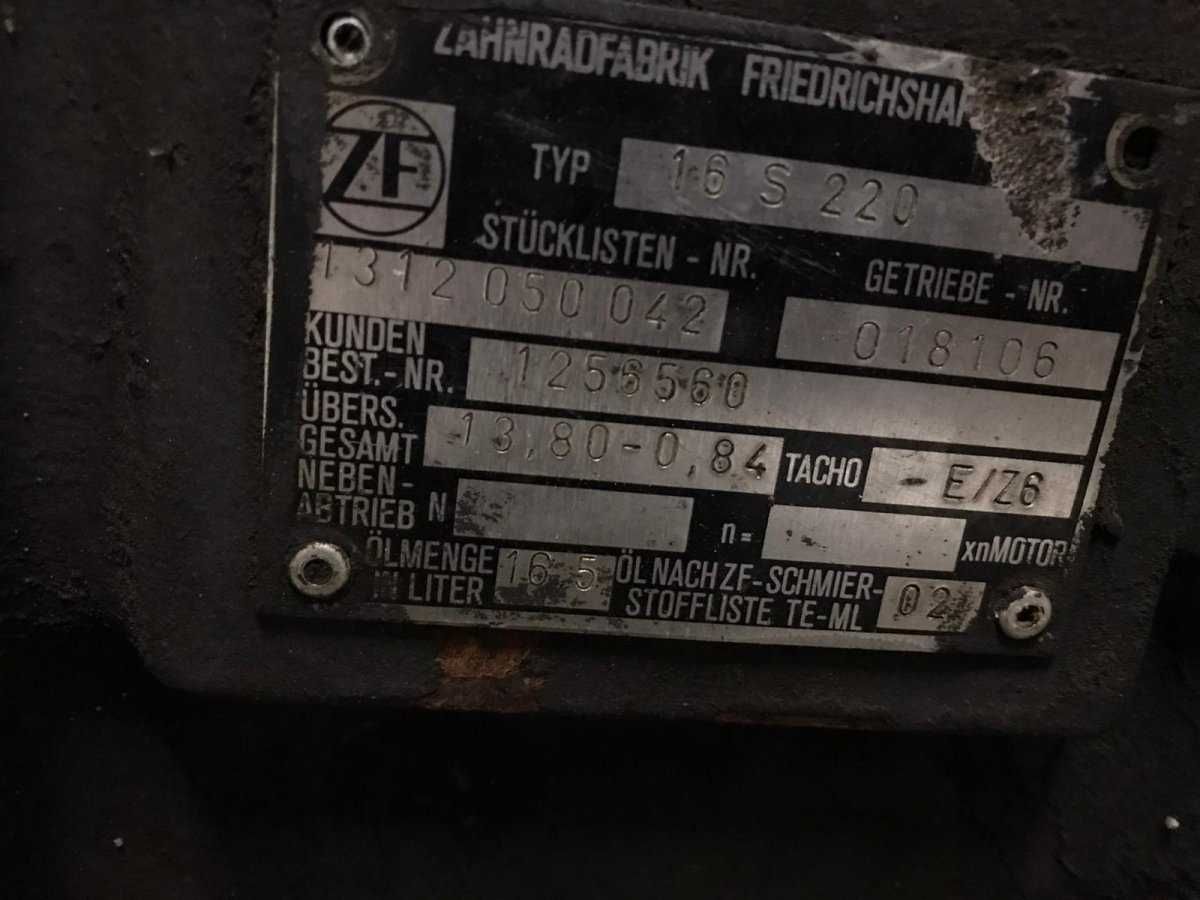 Cutie de viteze ZF 16S220 camion DAF 95XF, 85CF - Piese de schimb DAF
