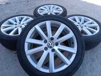 Лети джанти 17ки 5х112 VW + летни гуми Hankook 235/45/17