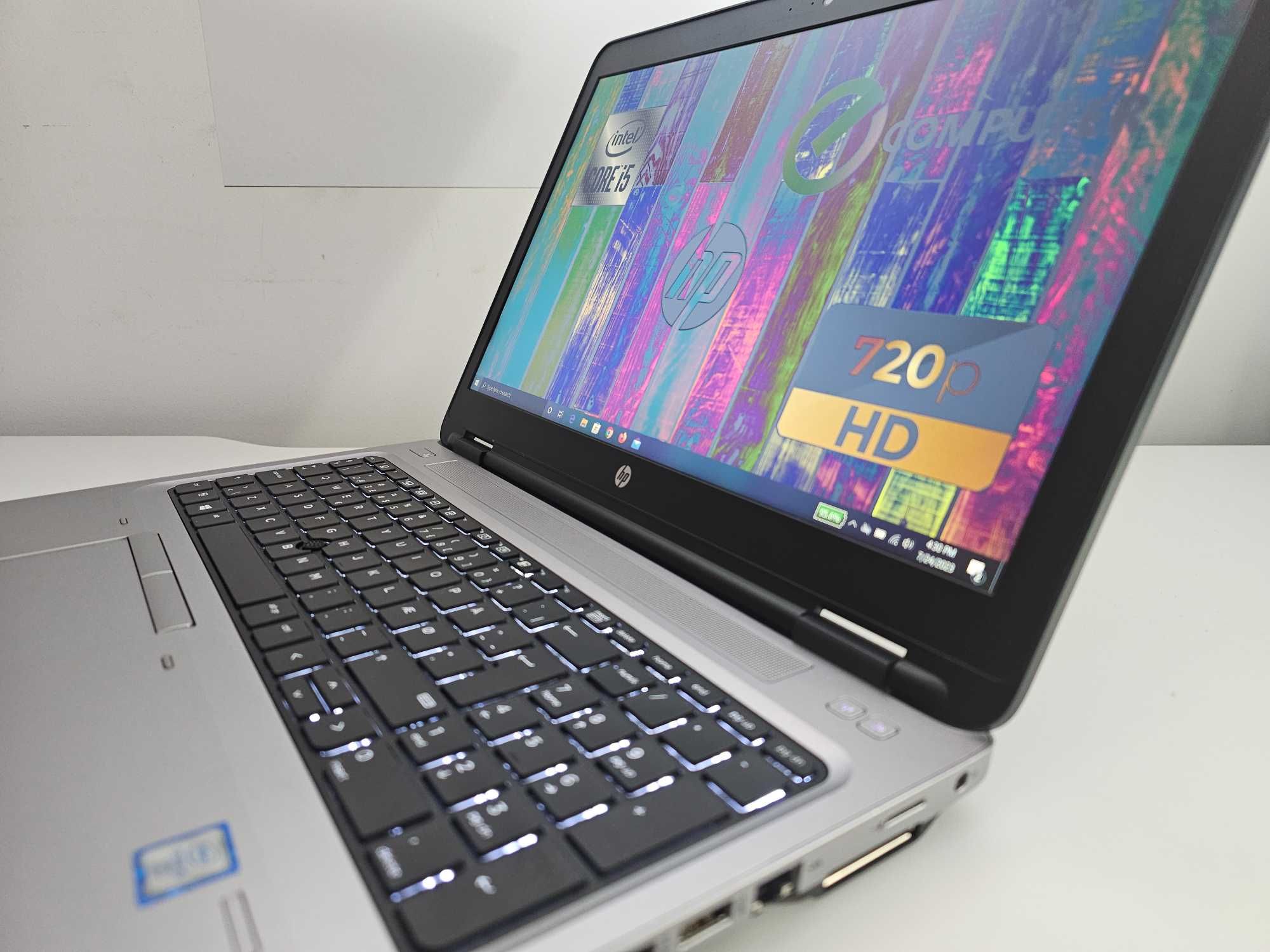 Laptop CA NOU HP Elitebook i5 15.6 FullHD ssd . Garantie 12 luni