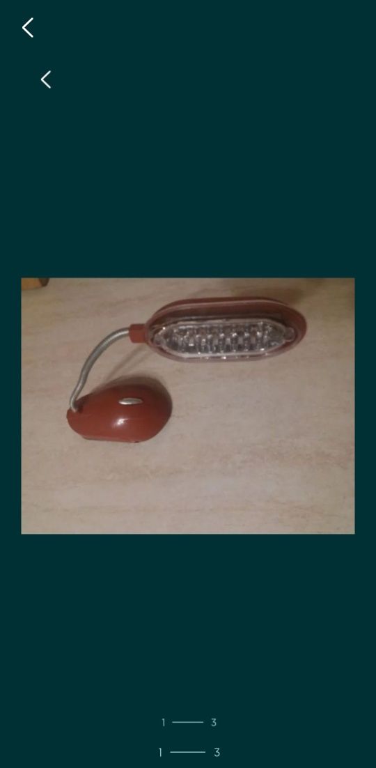 Lampa birou mobila tip led