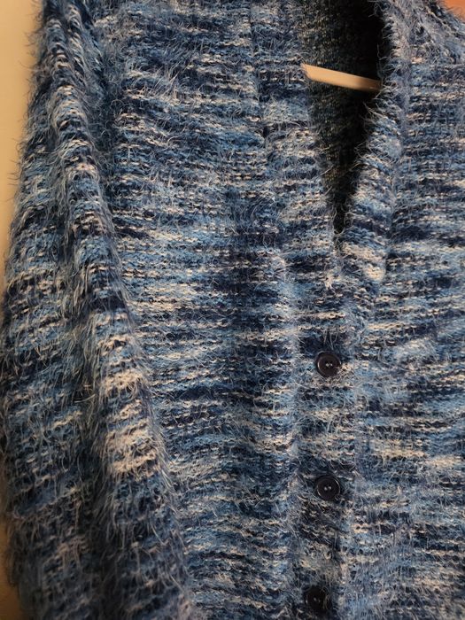 Oversized синь жилетка