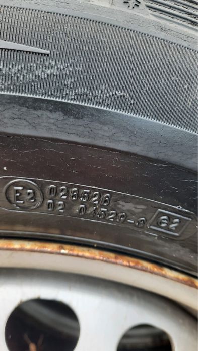 Roti complete cu anvelope iarna Michelin 195 65 r15 golf 5