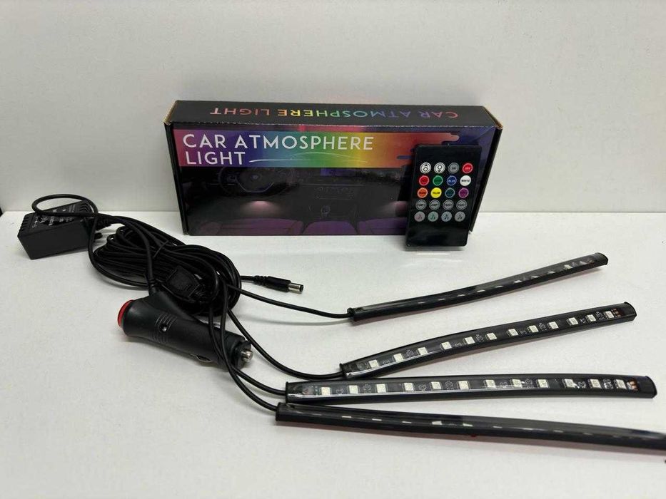 Светодиодная подсветка ног в авто RGB