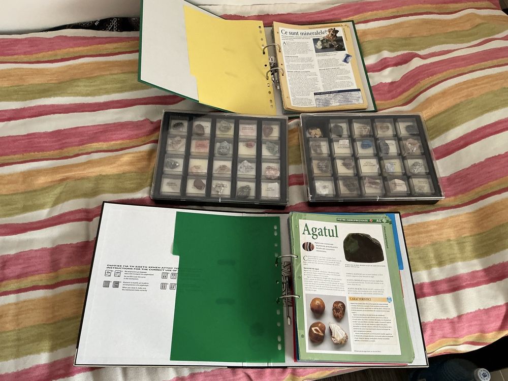 Colecție Comorile Pământului, 40 piese + cataloage