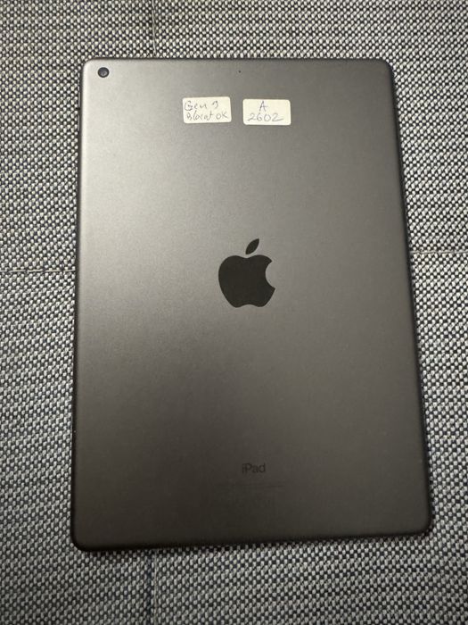 Ipad generatie 9 A2602 blocat