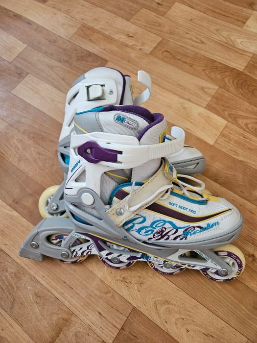 Продам ролики и коньки выдвижные для девочки. Размеры 31-35