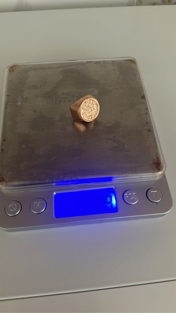 Кольцо золотое 3 грамма 585 проба советское золото