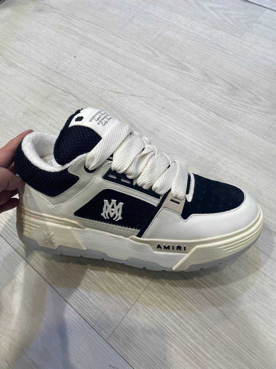 Adidasi AMIRI MA-1 Black&White