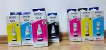 Продам оригинальные чернила Epson 103 и 664