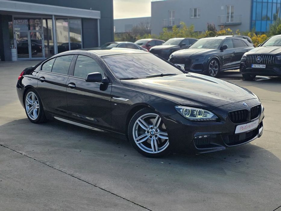 BMW Seria 6 M Paket, negru rubin, ventilatie, trapa