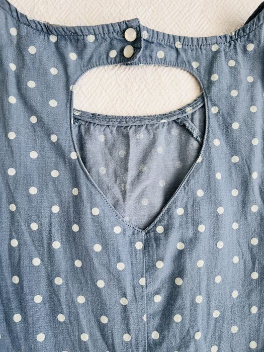 Rochie de vara cu buline si buzunare, marimea 42, Xside