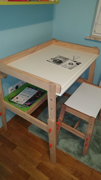 vand masa si banca reglabila pt. copii IKEA FLISAT