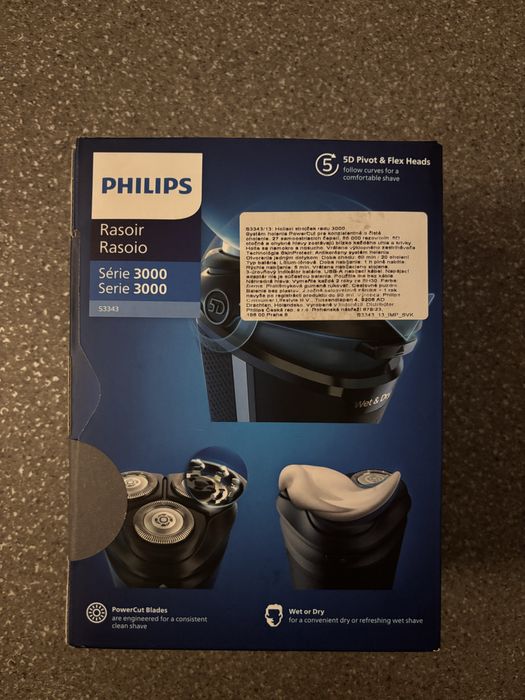 Электробритва Philips S-3343/13 роторная от аккумулятора