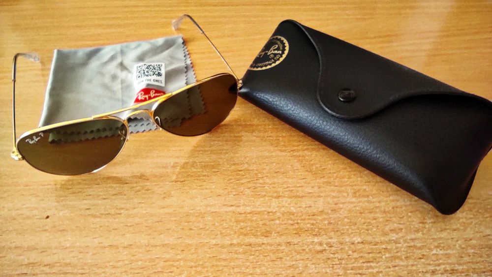 Слънчеви очила Rey-Ban Aviator P - в отлично състояние