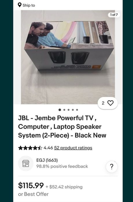 Vand boxa calculator JBL Jembe
Doar 1 bucata am,normal este compus di