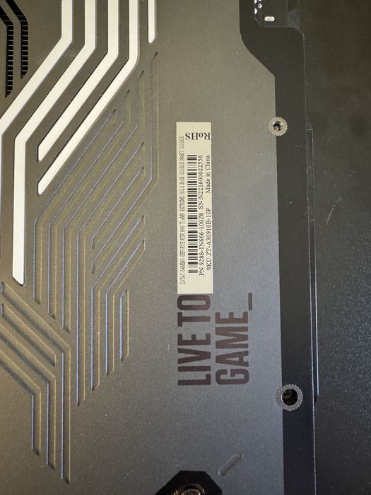 RTX 3090 ti 24GB - Zotac AMP extreme Holo