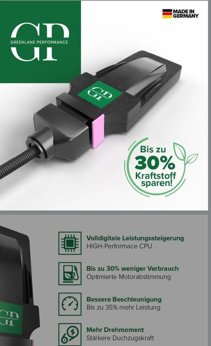 GreenLane Performance Midi Plug чип тунинг с икономия на гориво за S-к