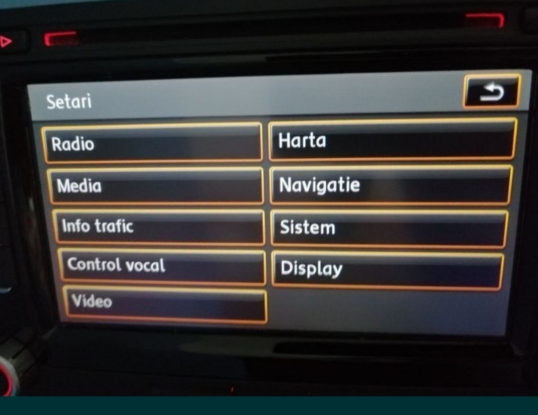 Placa baza piese reparatii rns510 navigatie display dvd optica