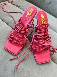 Дамски обувки сандали на висок ток EGO