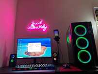 PC Gaming RGB – i5 7400 / RX 580 8GB / 16GB RAM / SSD + RGB Setup