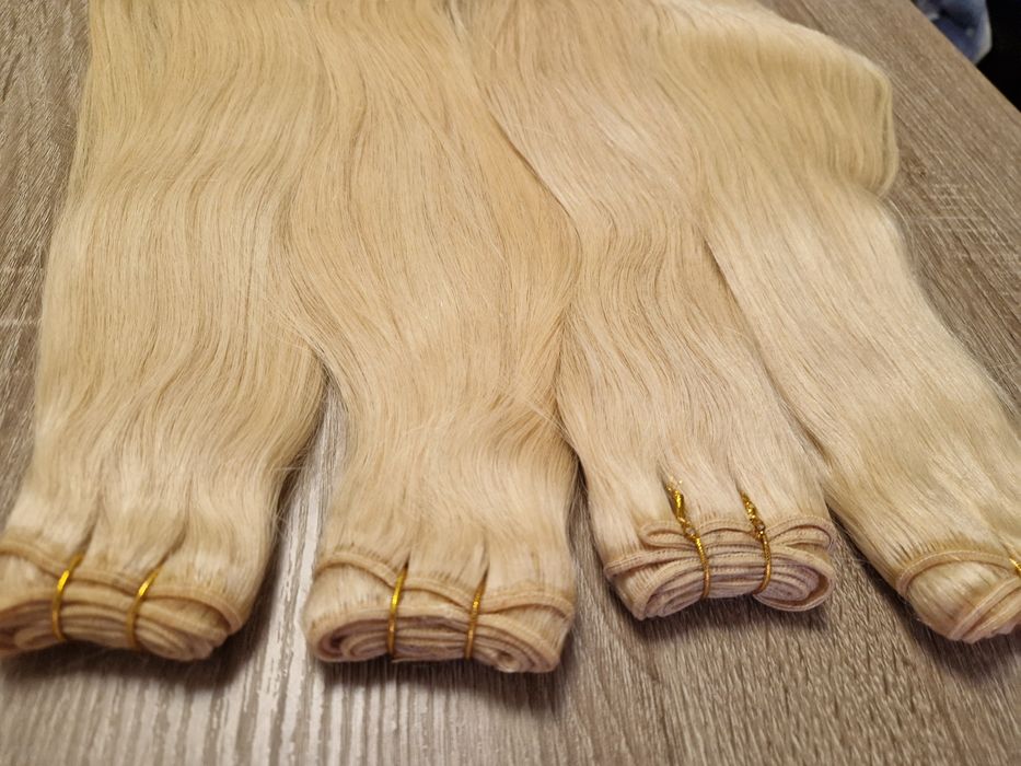 Естествена и гъста коса на треса цвят #60