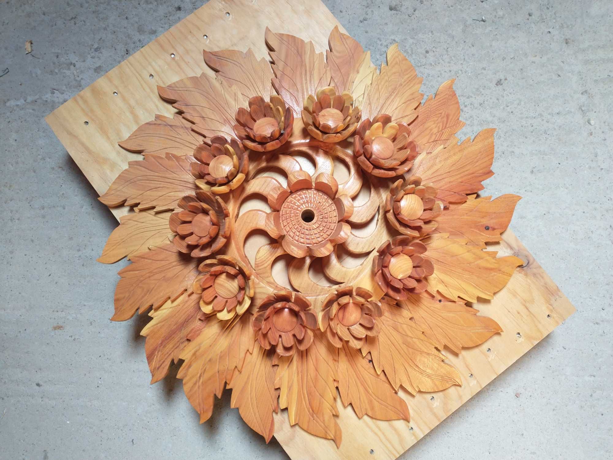 ръчно изработено декоративно дървено пано