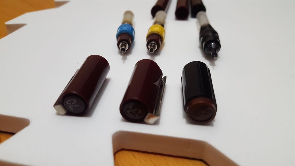 Stilouri creion rezerva cerneala desen tehnic Rotring isograph Germ