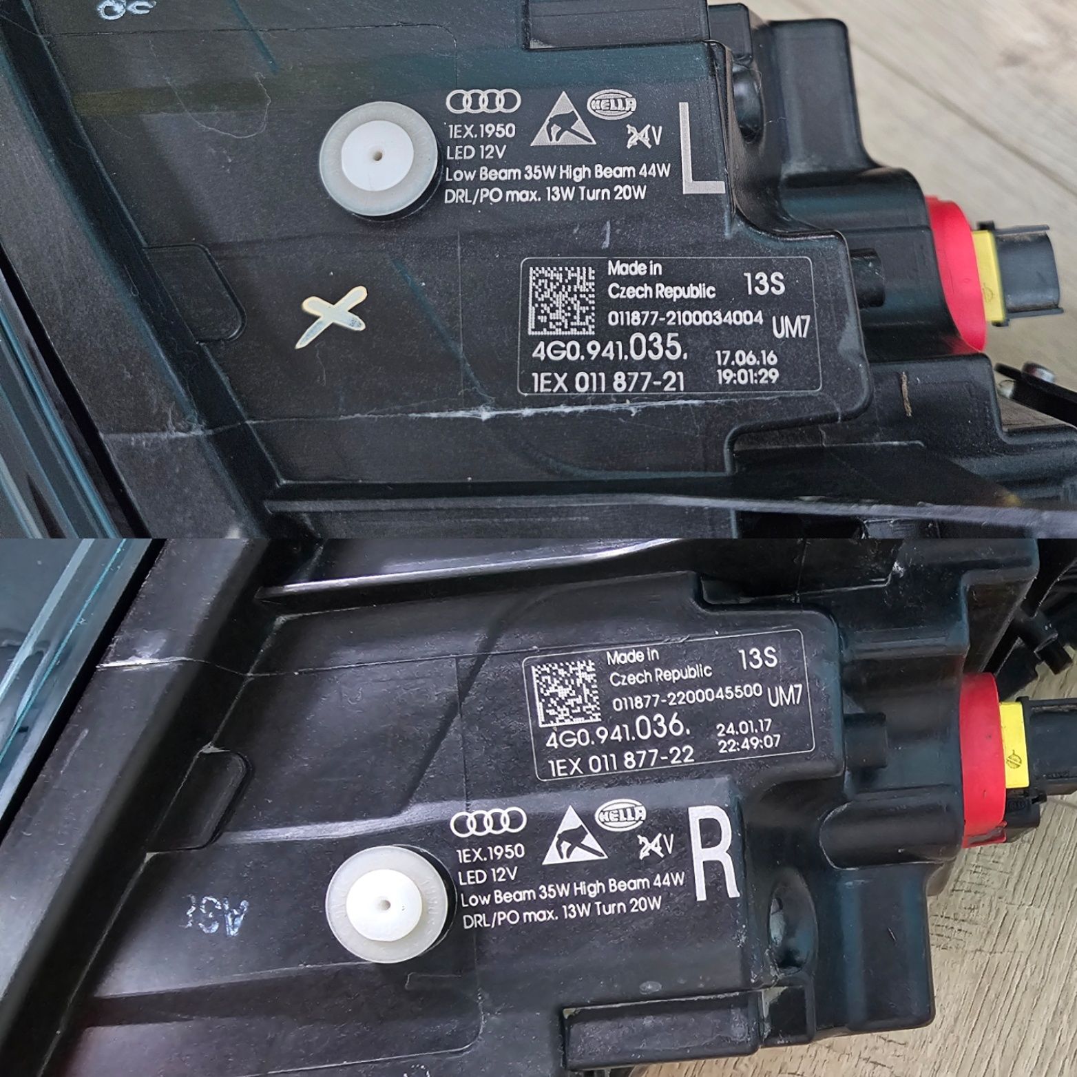 Matrix фарове A6 S6 RS6 C7  фар 4G0.941.036 4G0.941.035