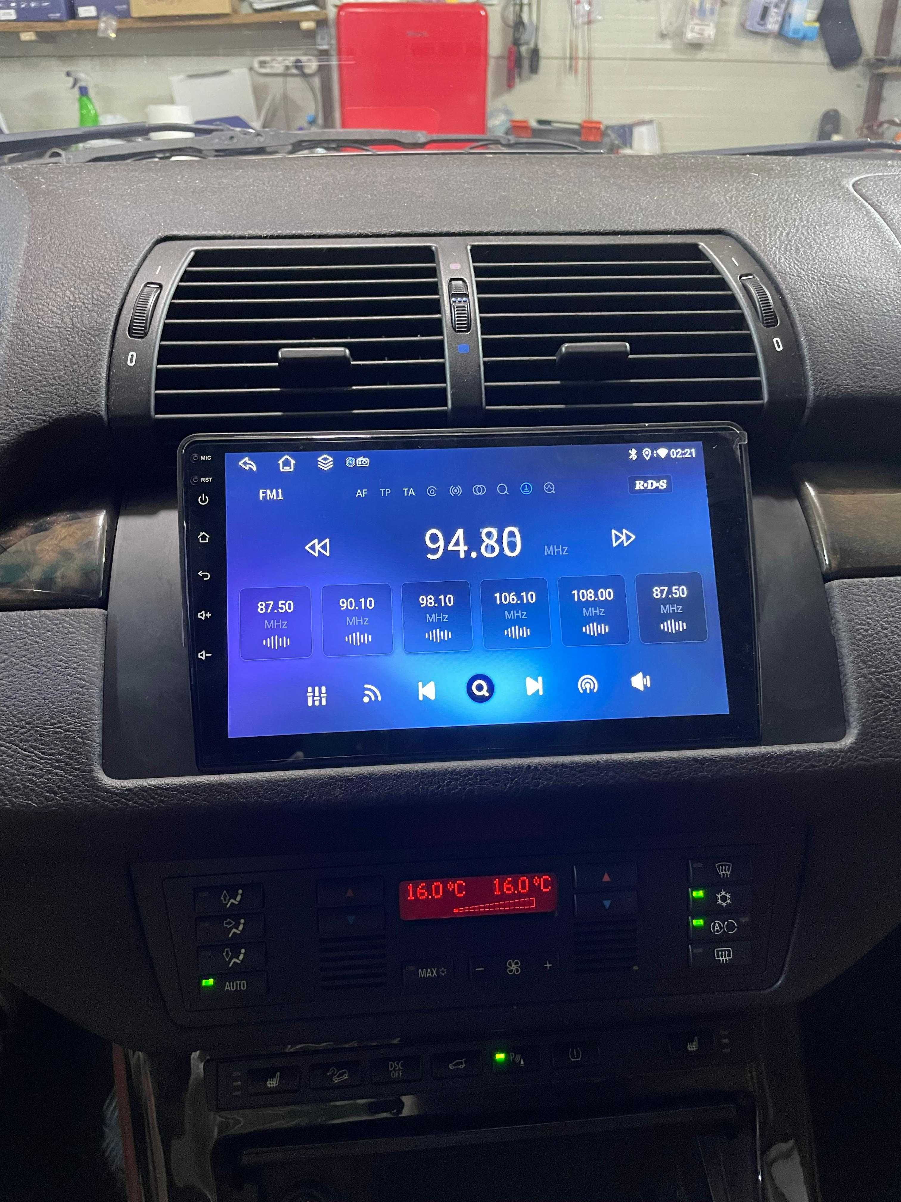 Navigatie Android BMW E39 / E53 CARPLAY Android Auto +Camera Marsarier