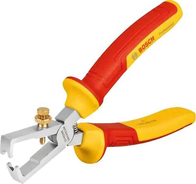 ПРОМОЦИЯ!Клещи за оголване на кабели 160 mm изолирани VDE Bosch