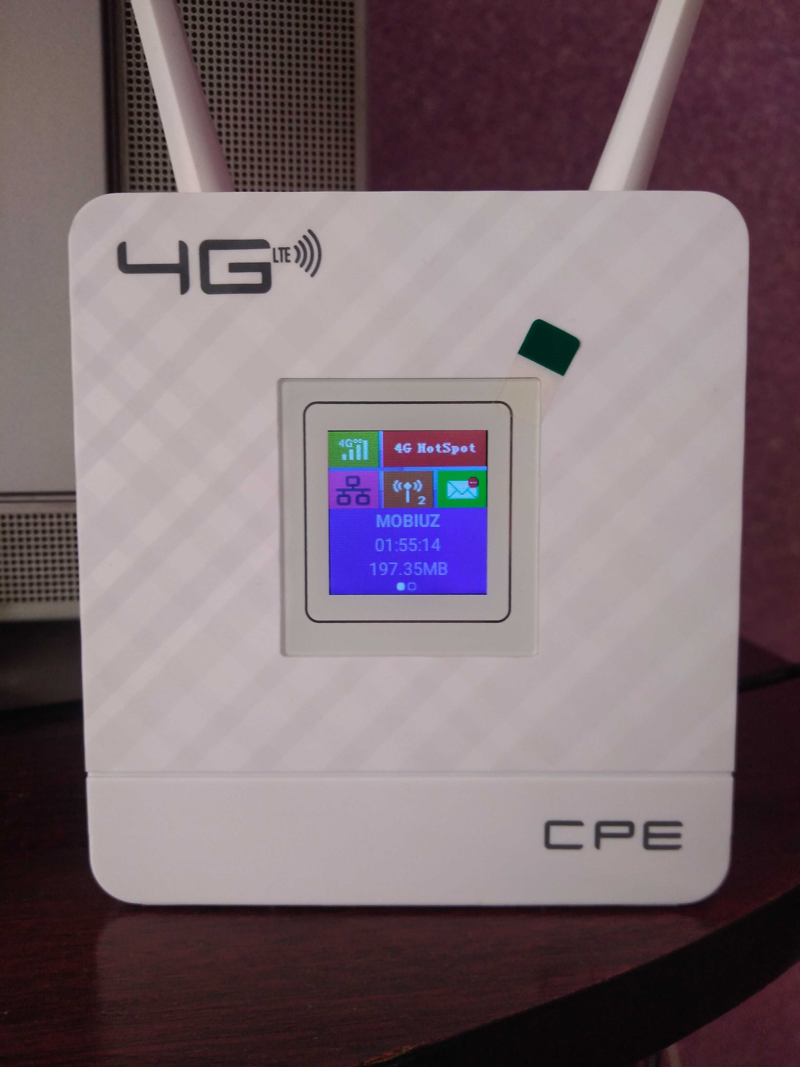 Wifi router 4G sim kartalik