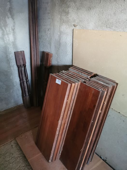 Vand scara de lemn masiv 12 trepte 80 cm latime